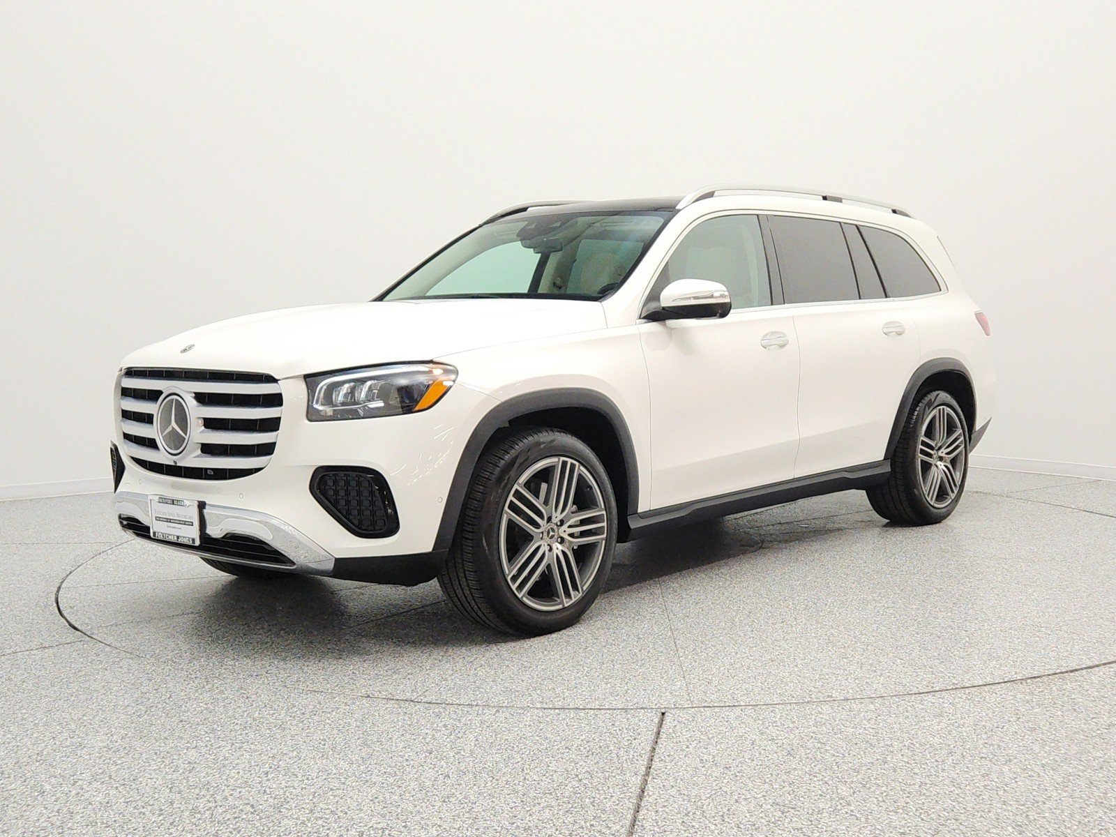 Certified Used 2024 Polar White Mercedes-Benz GLS 450 4MATIC® SUV image 1