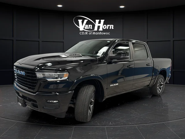 Used 2025 Diamond Black Ram Laramie image 3