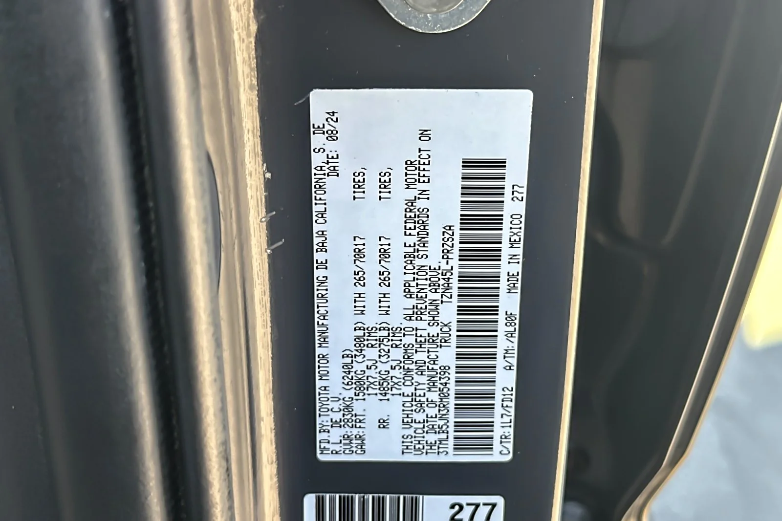 Used 2024 Underground Toyota TRD Off Road image 26