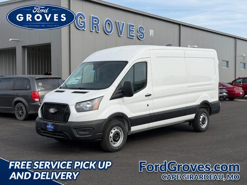 New 2026 Oxford White Ford Cargo Van image 1