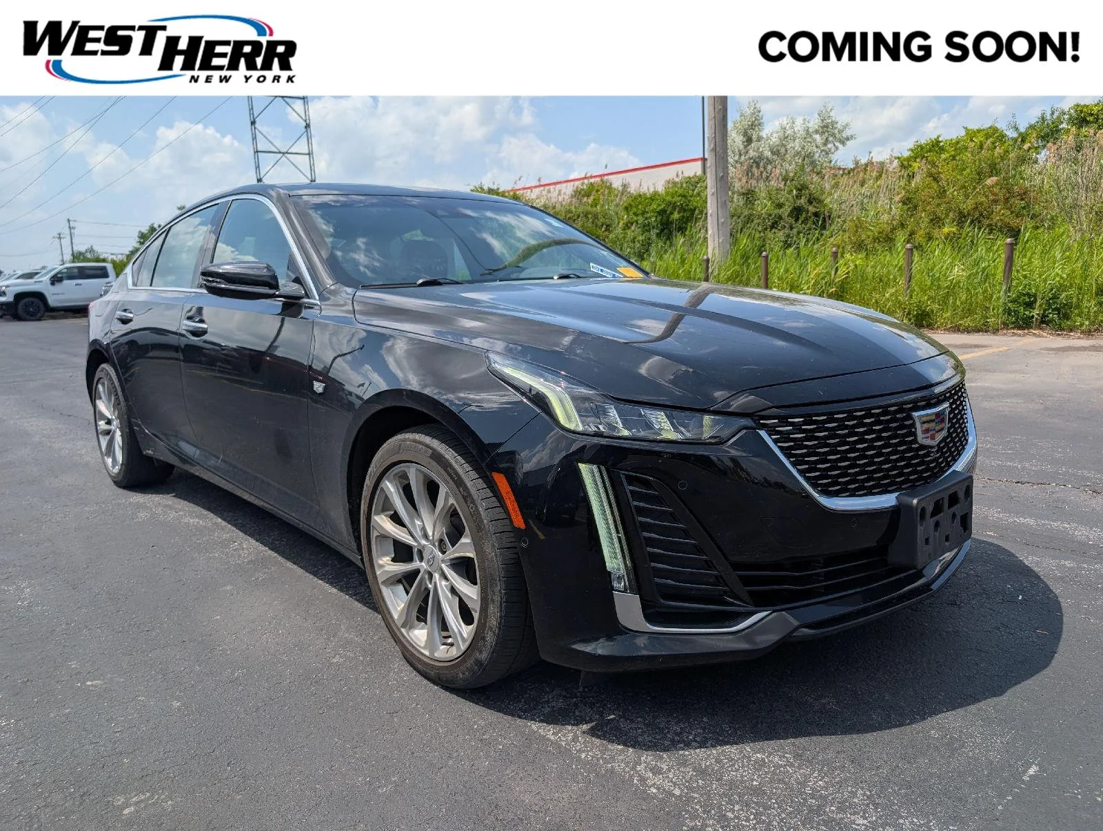 Used 2022 Black Raven Cadillac Premium Luxury image 1