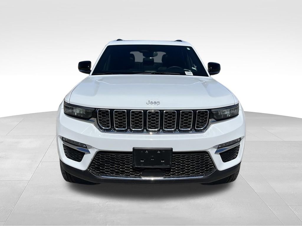 Used 2024 Bright White Clearcoat Jeep 4xe image 4