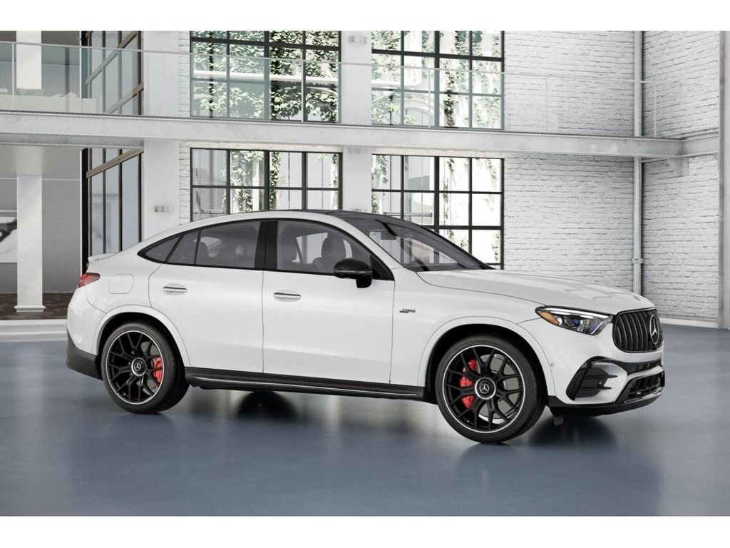 New 2027 MANUFAKTUR Moonlight White Metallic Mercedes-Benz AMG® GLC 53 4MATIC+ Coupe image 13