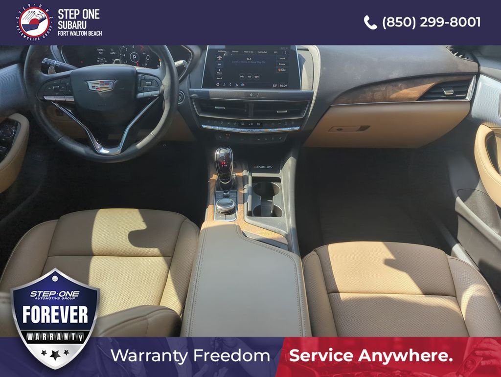 Used 2023 White Cadillac Premium Luxury image 15
