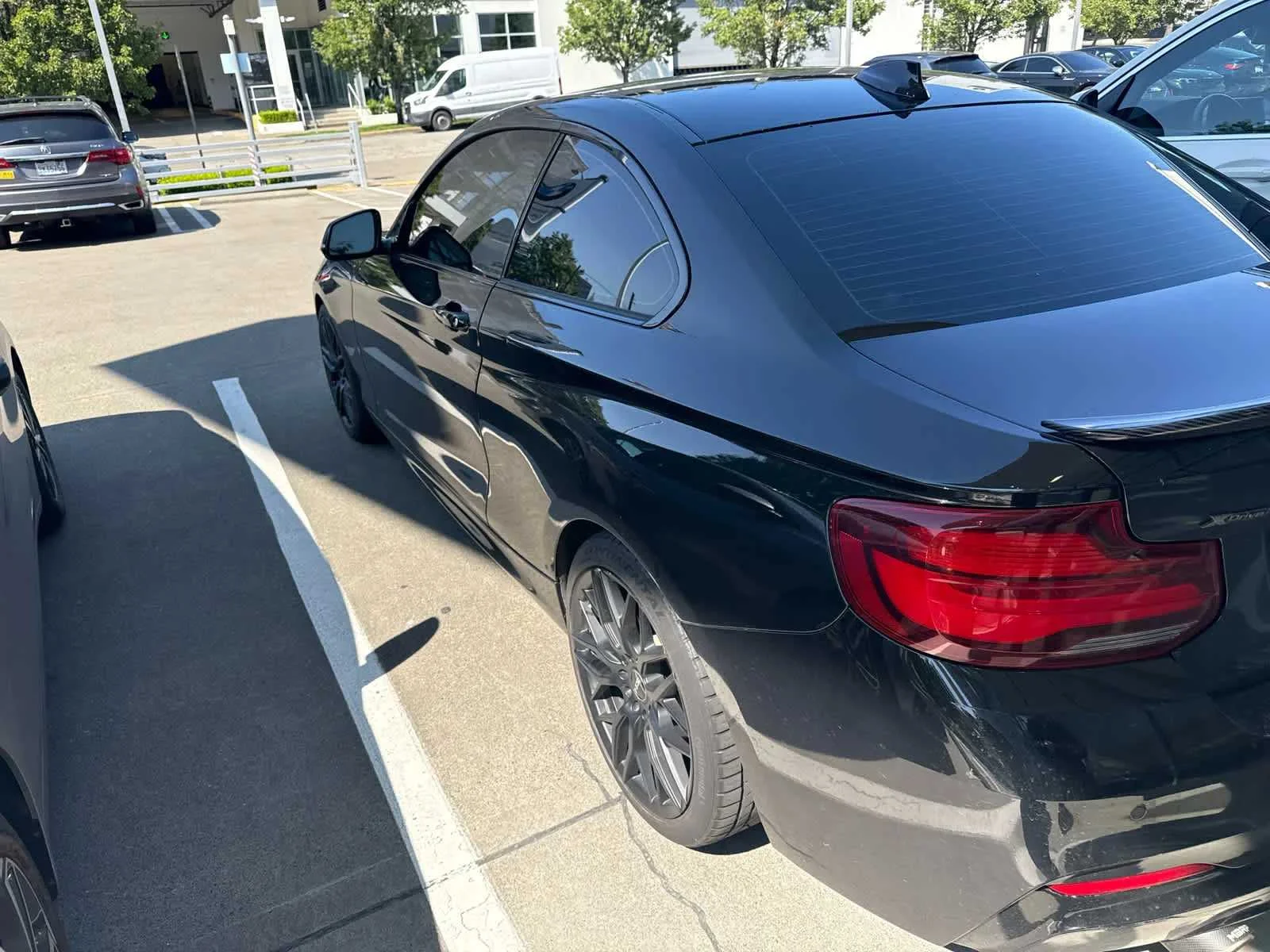 Used 2020 Black Sapphire Metallic BMW M240i xDrive image 3