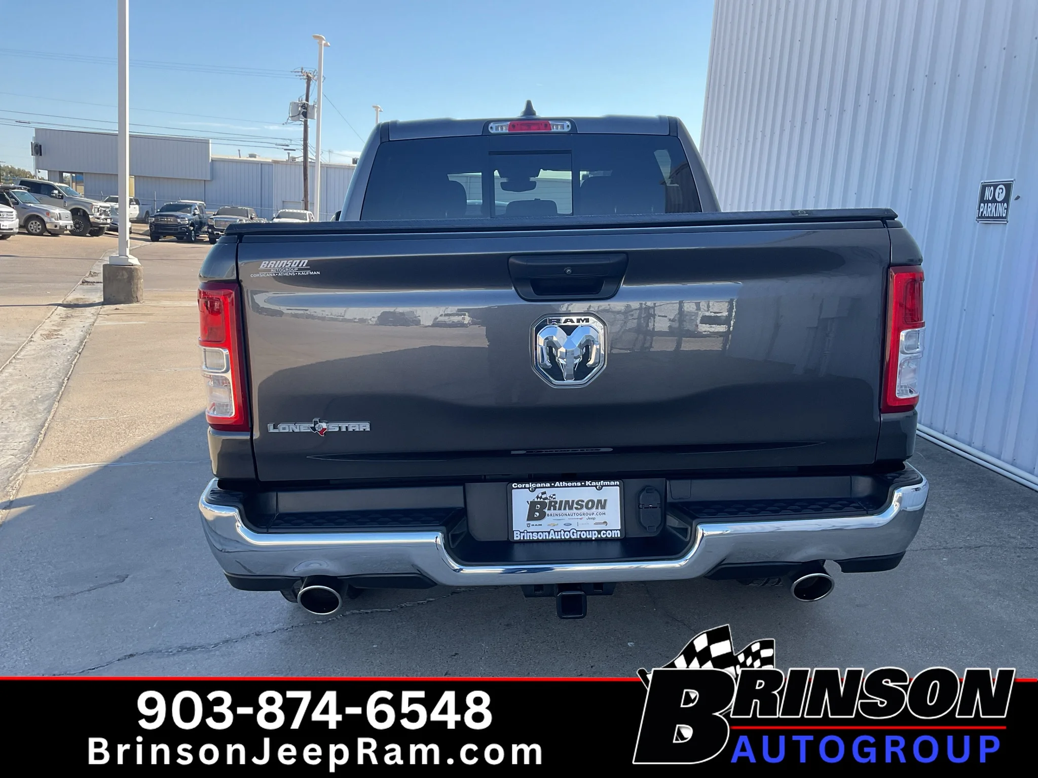 Used 2024 Granite Crystal Metallic Clearcoat Ram Lone Star image 6