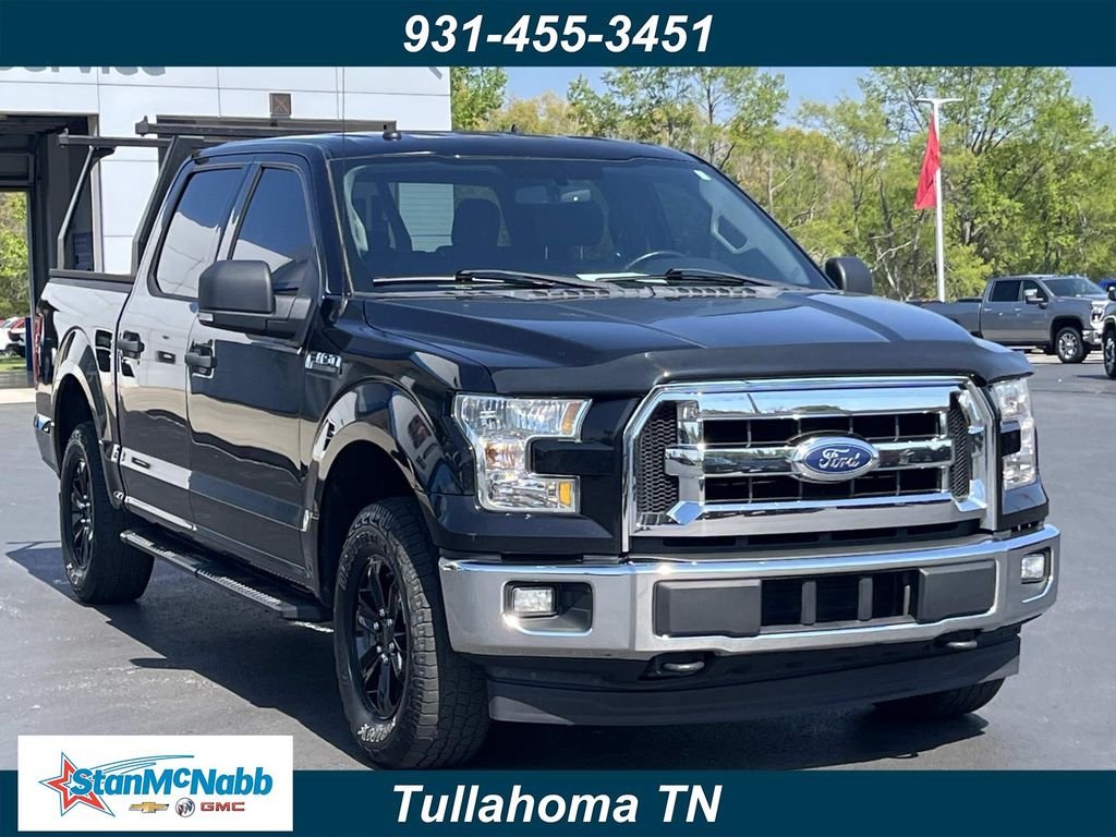 Used 2017 Shadow Black Ford XLT image 1