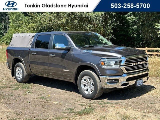 Used 2021 Granite Crystal Metallic Clearcoat Ram Laramie image 1