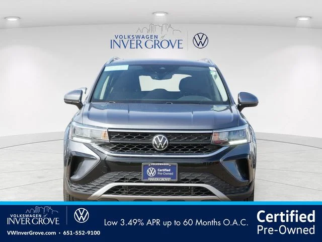 Certified 2023 Volkswagen Taos SE with VIN 3VVNX7B20PM335972 for sale in Inver Grove Heights, Minnesota