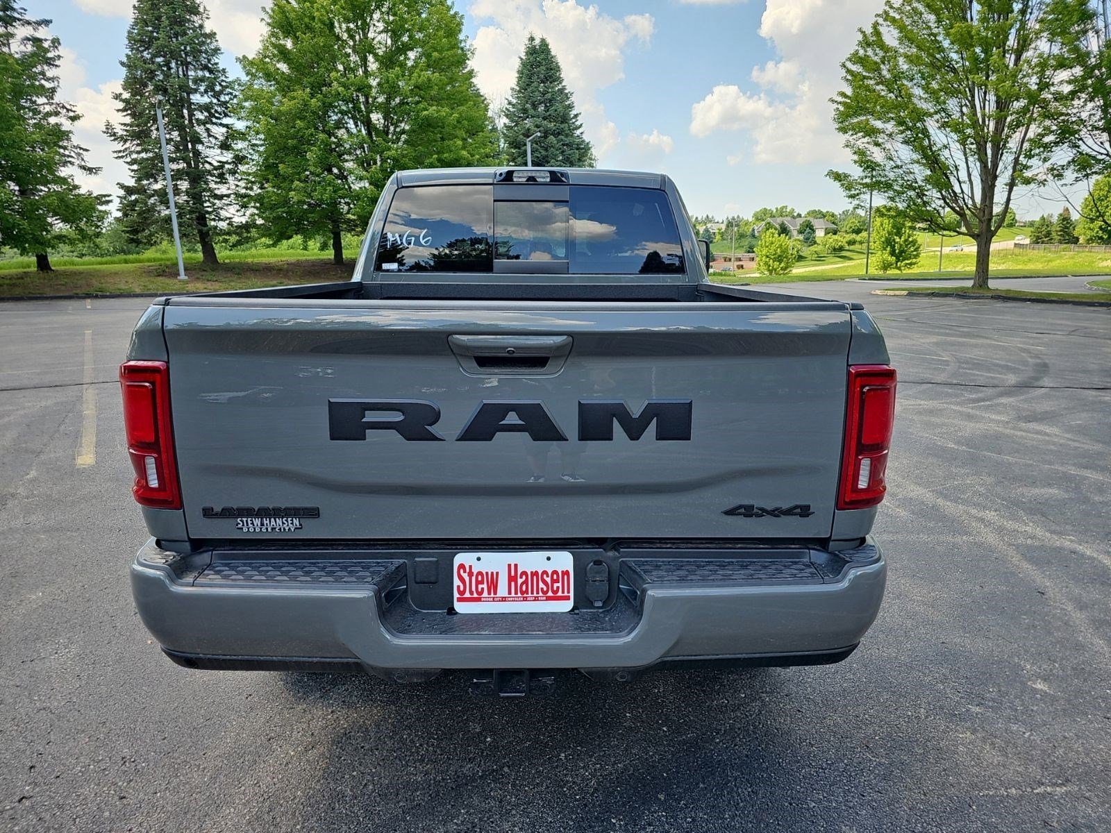 New 2026 Ceramic Gray Clearcoat Ram Laramie image 4
