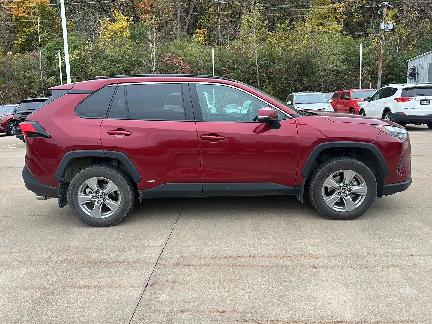 Used 2023 Ruby Flare Pearl Toyota XLE image 4