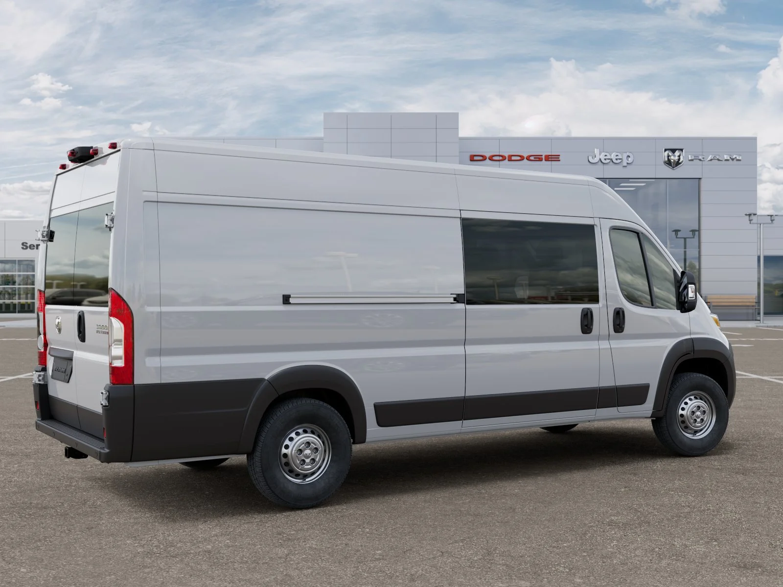 New 2026 Bright White Clearcoat RAM High Roof image 30