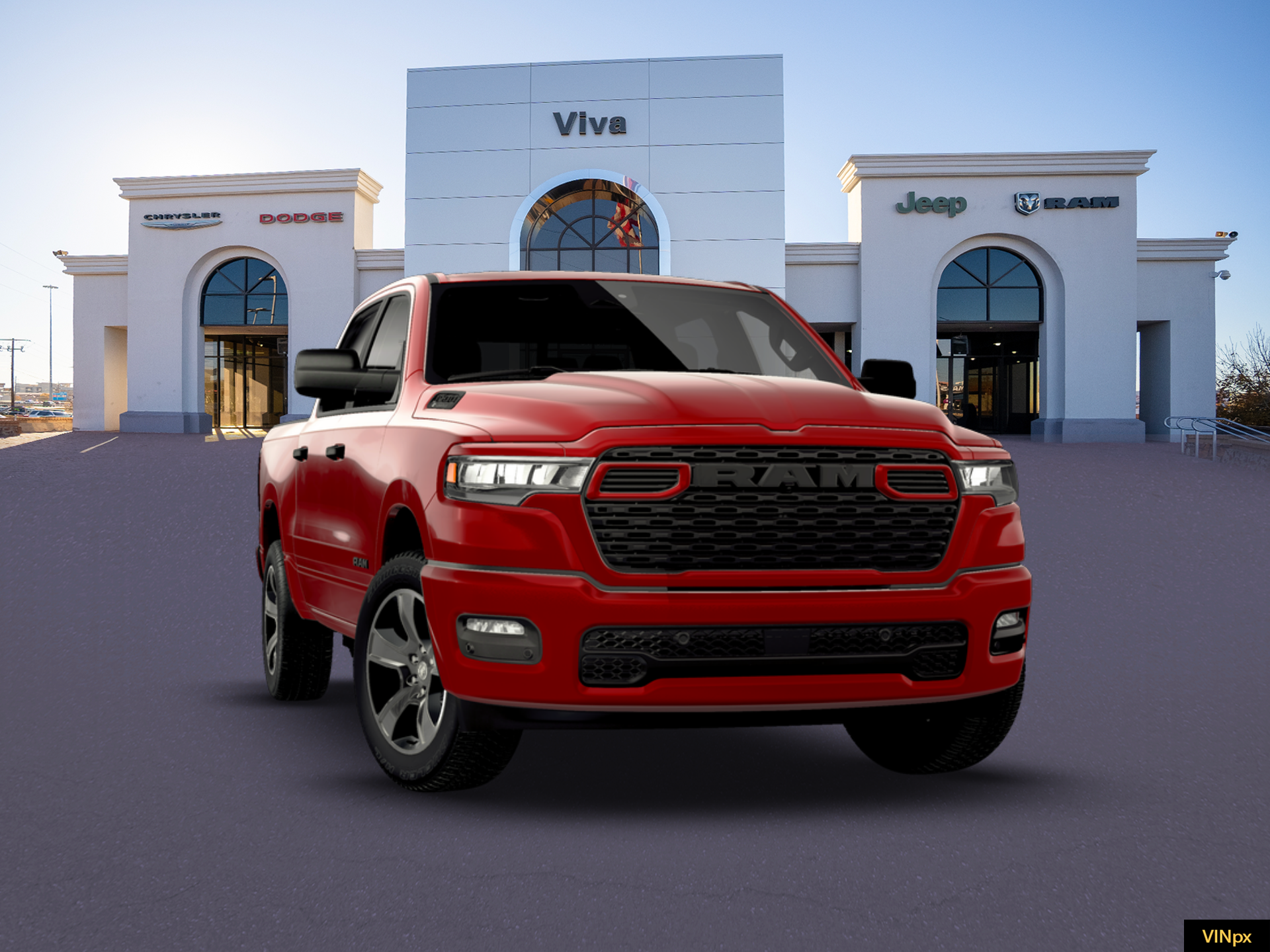 New 2026 Molten Red Pearl-Coat Exterior Paint RAM  image 28