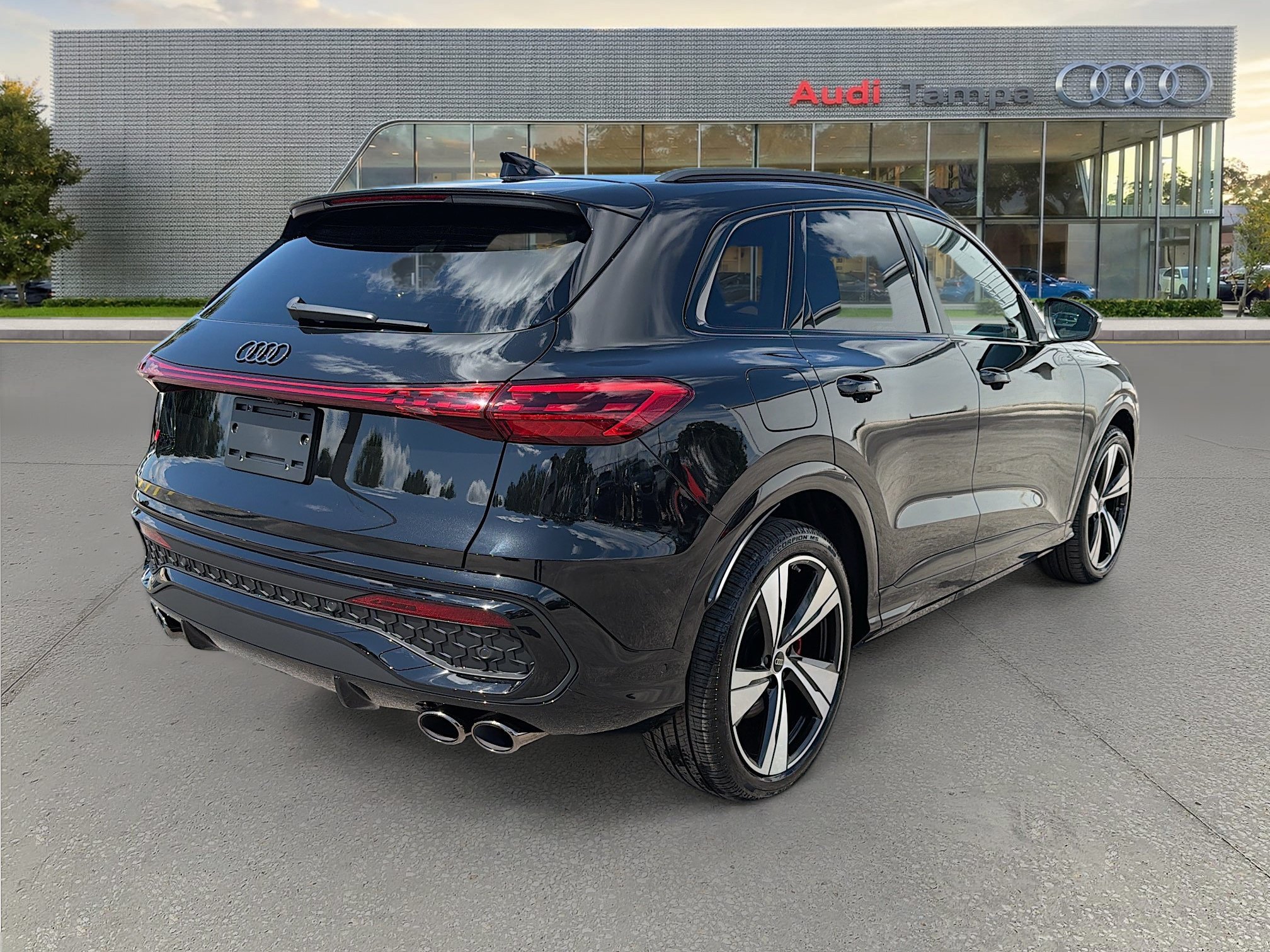 New 2026 Mythos Black Metallic Audi Premium Plus image 3
