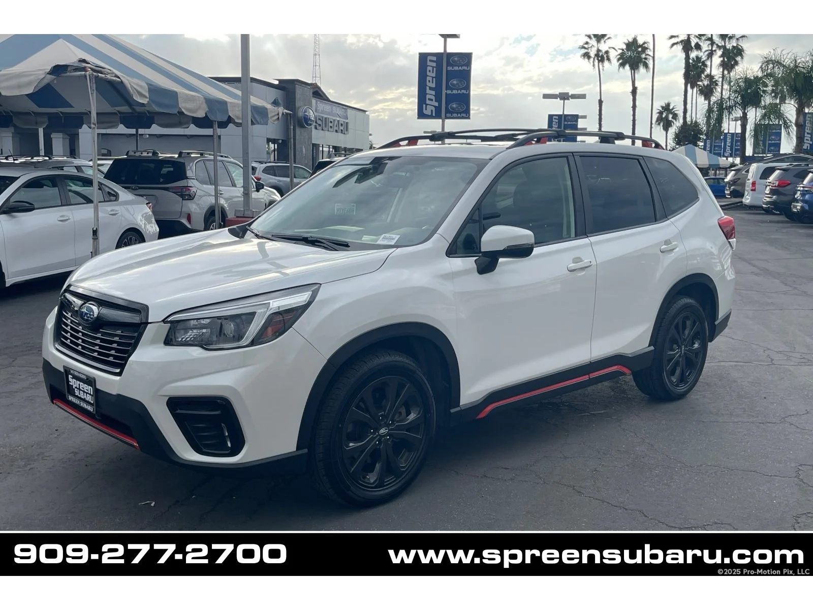 Used 2021 CRYSTAL WHITE PEA Subaru Sport image 1