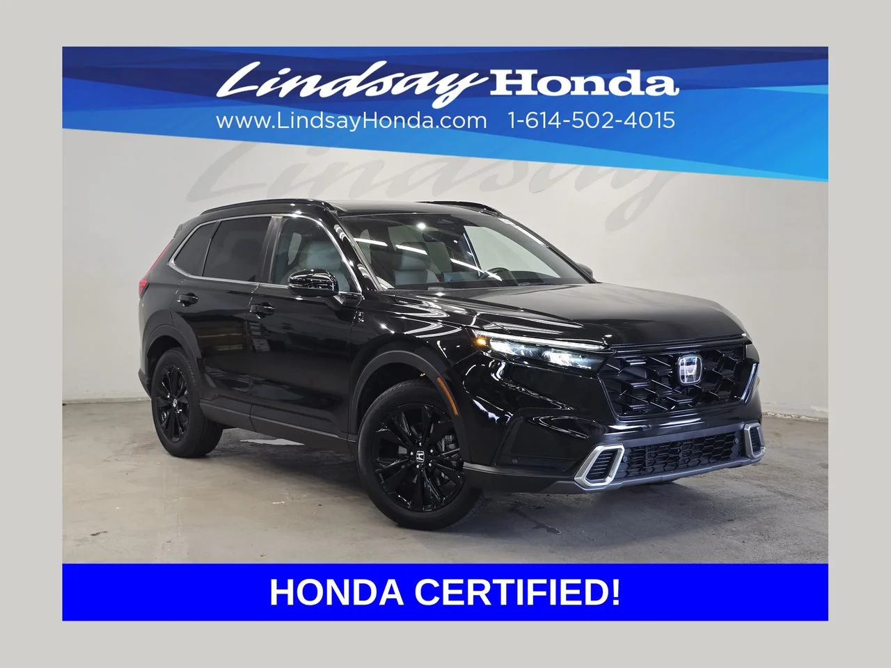 Certified Used 2023 Crystal Black Pearl Honda Sport Touring image 1