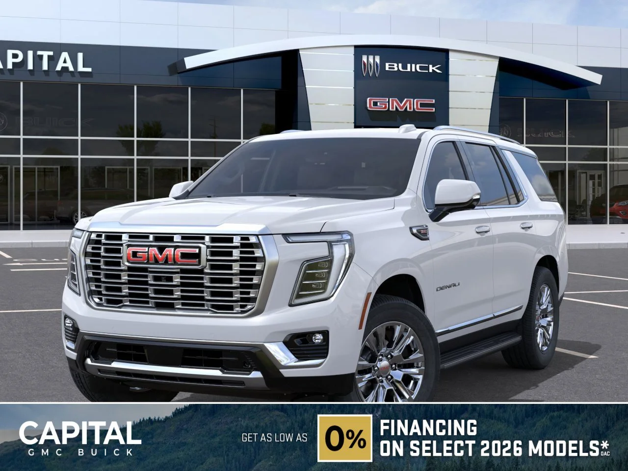 New 2026 Summit White GMC Denali image 1