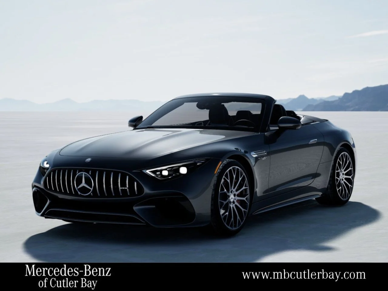 New 2027 Selenite Grey Metallic Mercedes-Benz AMG® SL 55 Roadster image 1