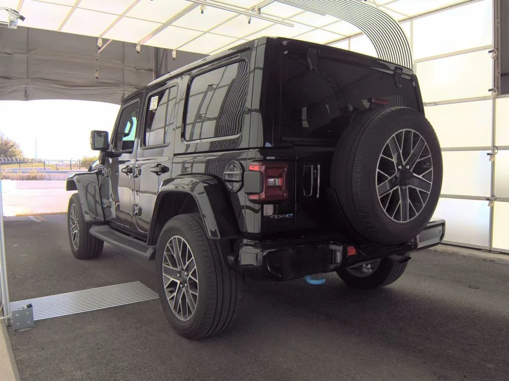 Used 2023 Black Jeep Sahara 4xe image 4