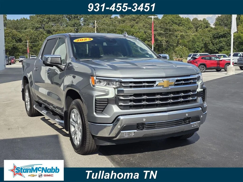Used 2023 Sterling Gray Metallic Chevrolet LTZ image 1