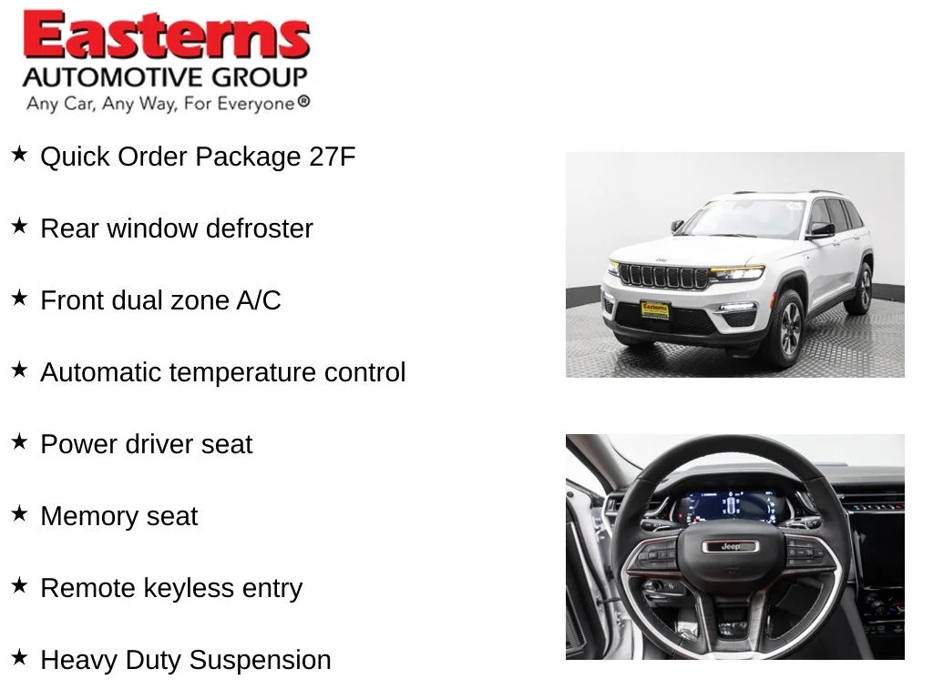 Used 2023 White Jeep 4xe image 11