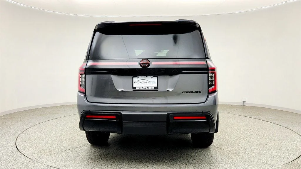 Used 2025 Gun Metallic/Super Black Nissan 4x4 PRO-4X w/ 2-Tone Roof image 6