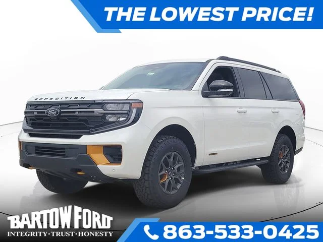 New 2026 White Metallic Ford Tremor image 1