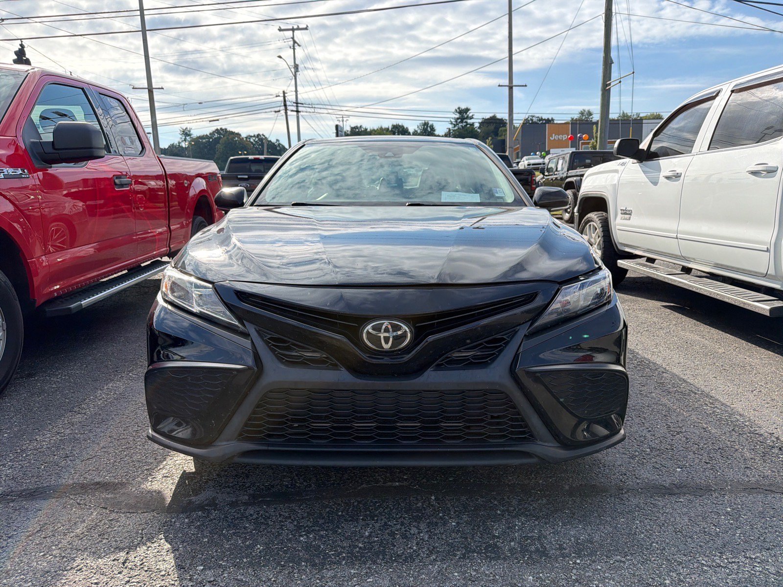 Used 2024 Black Toyota SE image 2