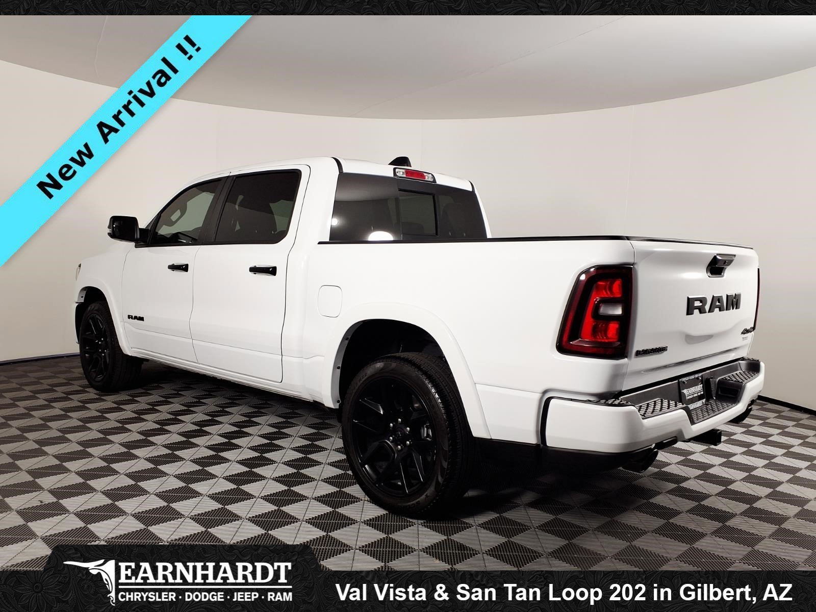 Used 2025 Bright White Clearcoat Ram Laramie image 6