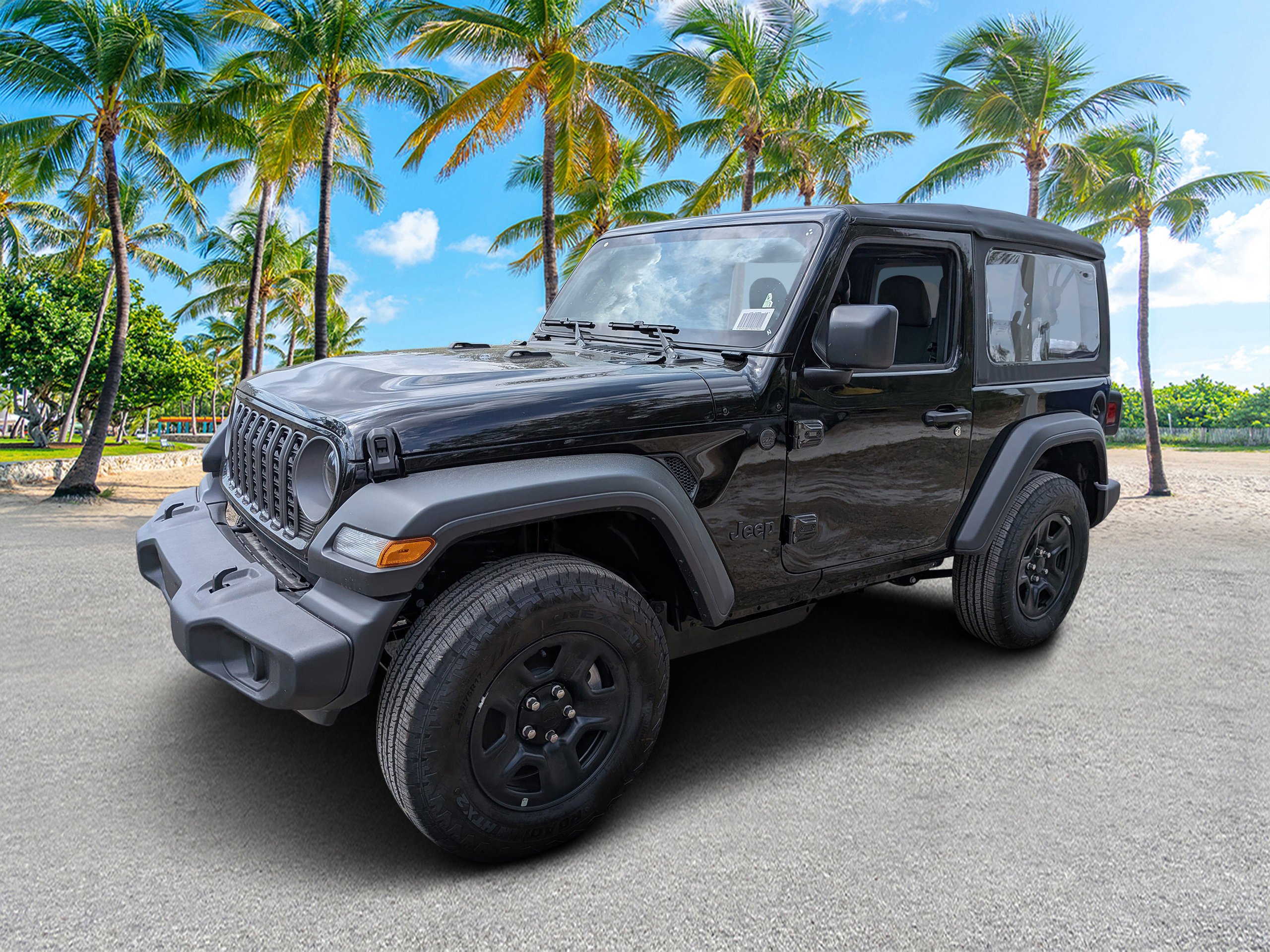 New 2026 Black Clear-Coat Exterior Paint Jeep Sport image 7