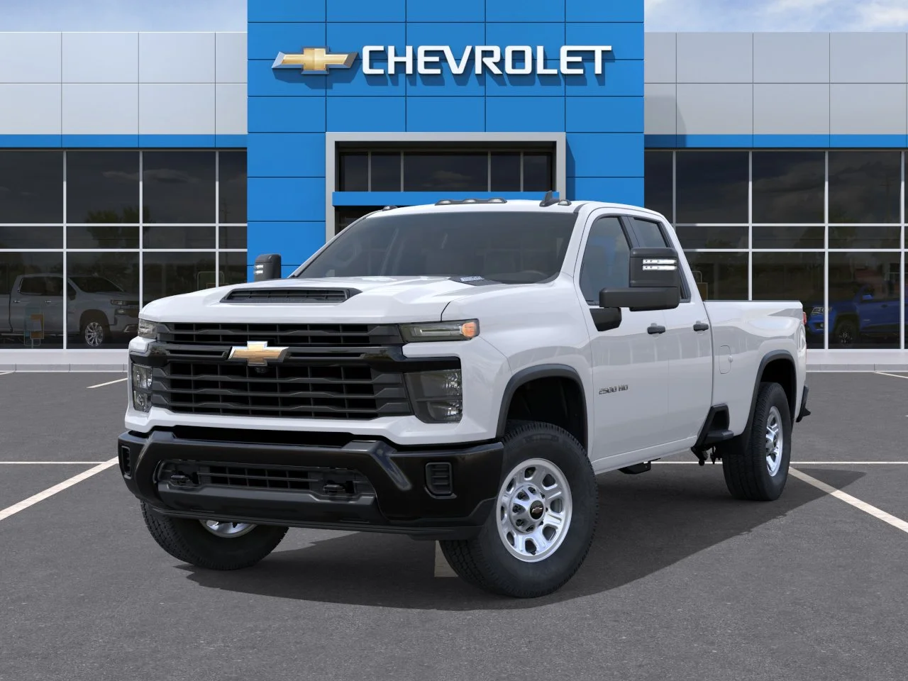 New 2026 White Chevrolet Work Truck image 6