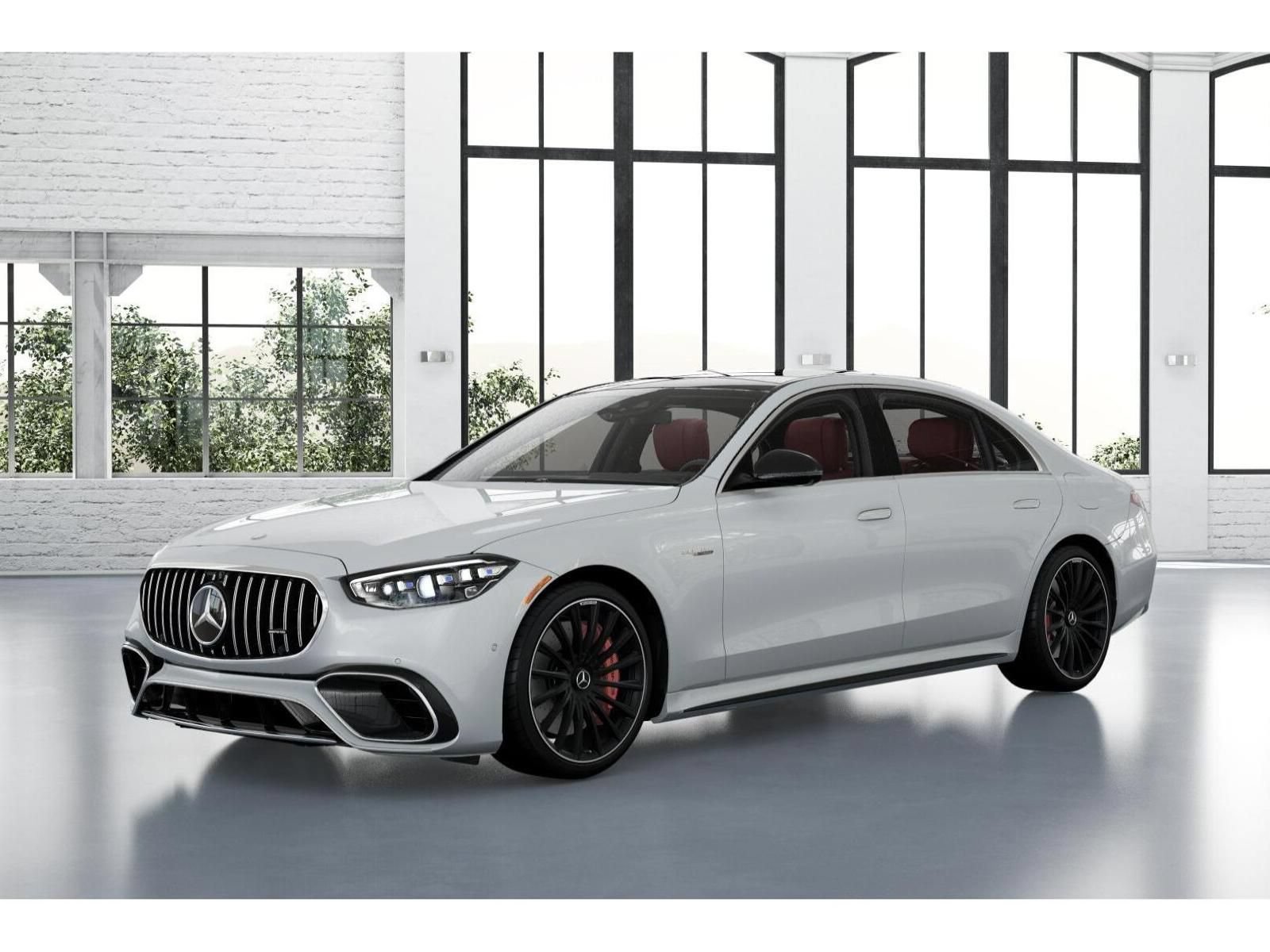 New 2026 MANUFAKTUR Moonlight White Metallic Mercedes-Benz S 63 E AMG® image 85