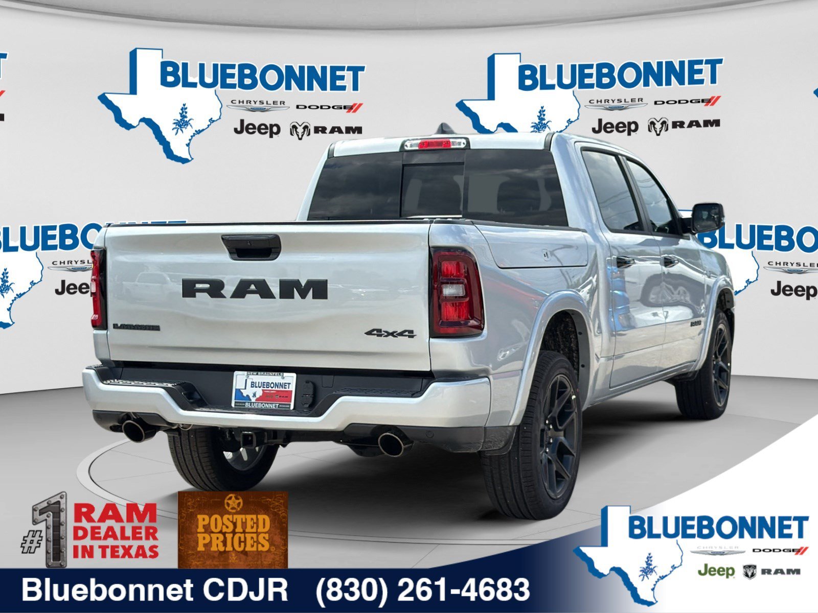 New 2026 Silver Zynith Exterior Paint RAM Laramie image 5