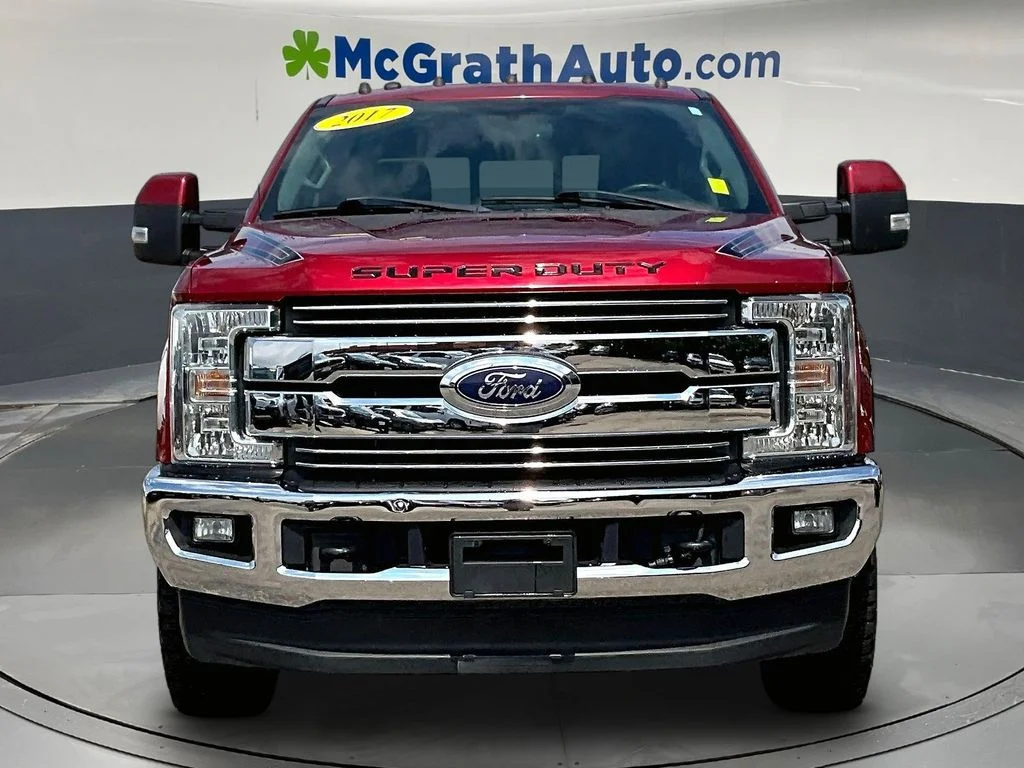 Used 2017 Red Ford Lariat image 2