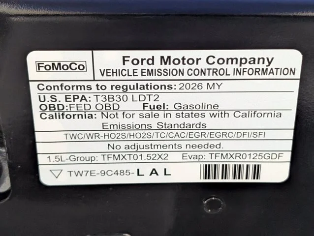 New 2026 Shadow Black Ford Big Bend® image 52