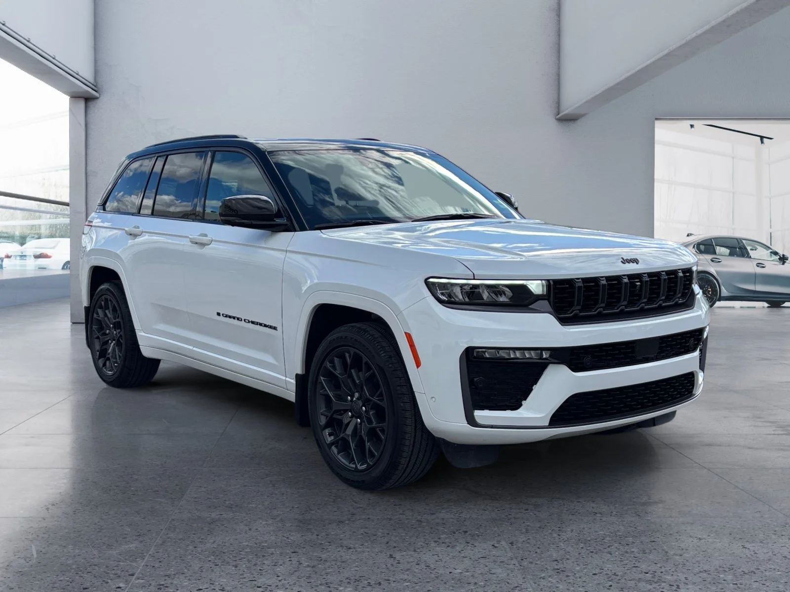 New 2026 Bright White Jeep Summit image 7