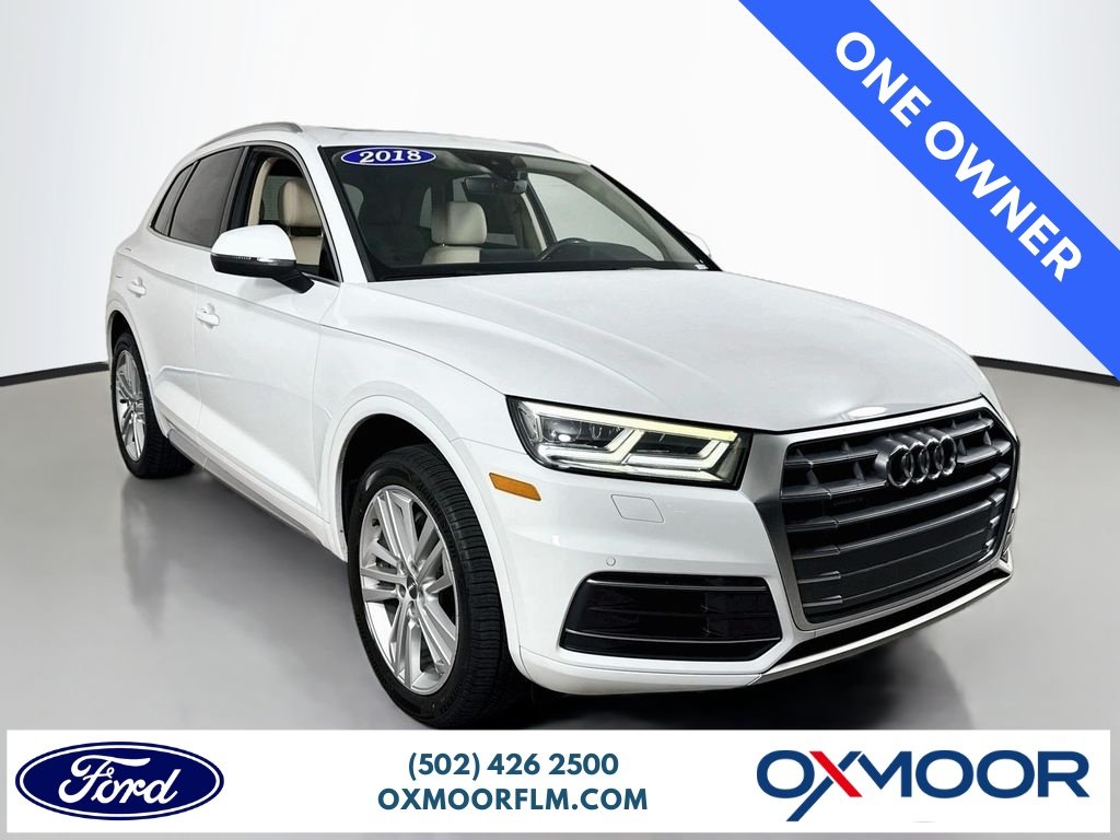 Used 2018 Ibis White Audi Premium Plus image 1