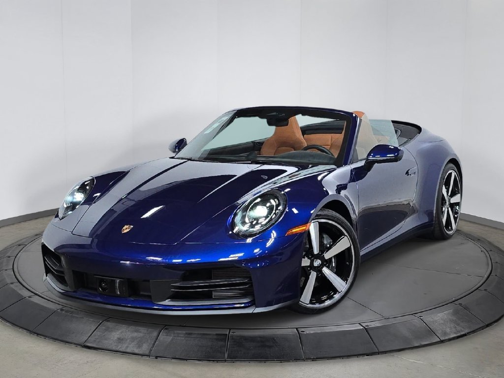 New 2026 Blue Porsche Carrera image 1