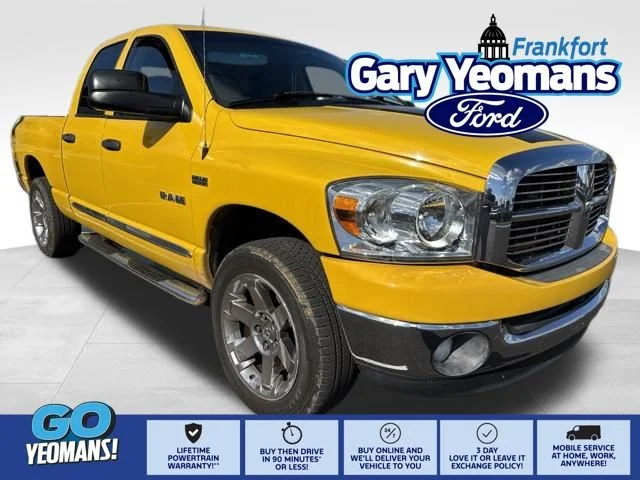 Used 2008 Yellow Dodge Laramie image 1