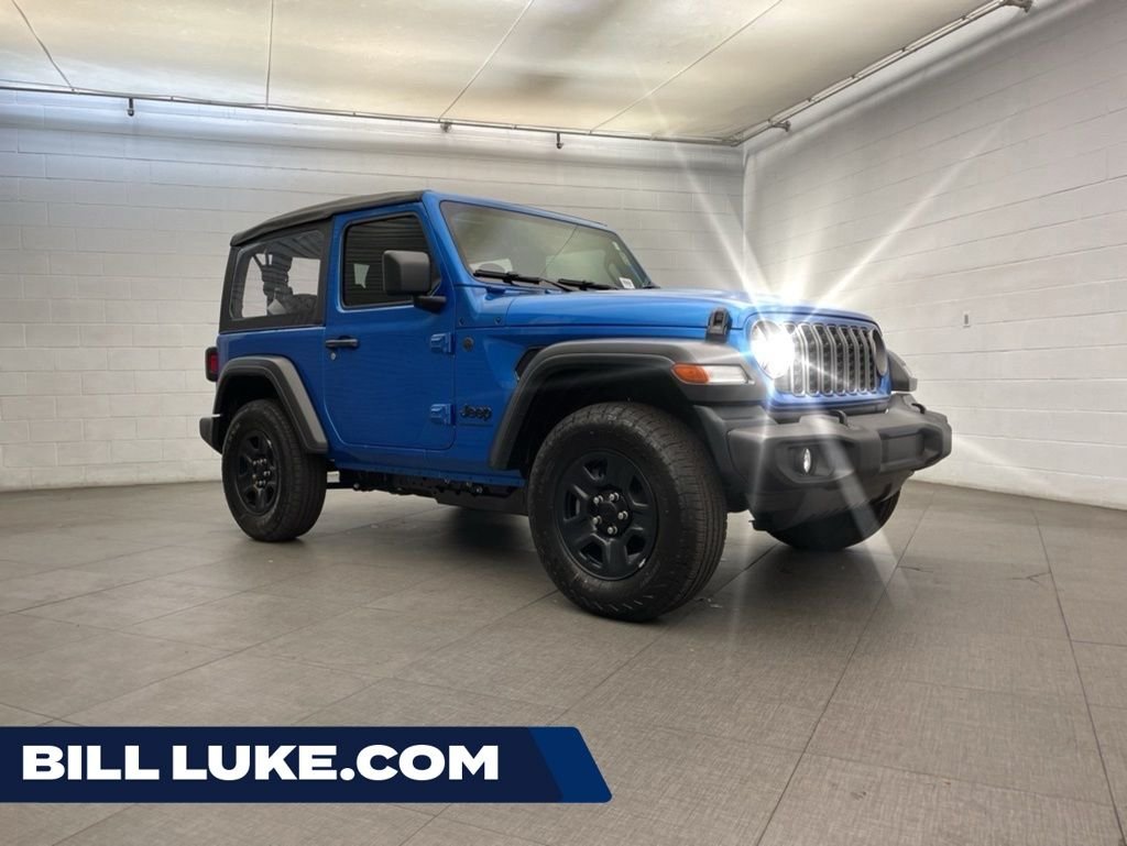 New 2026 Hydro Blue Pearl-Coat Exterior Paint Jeep Sport image 1