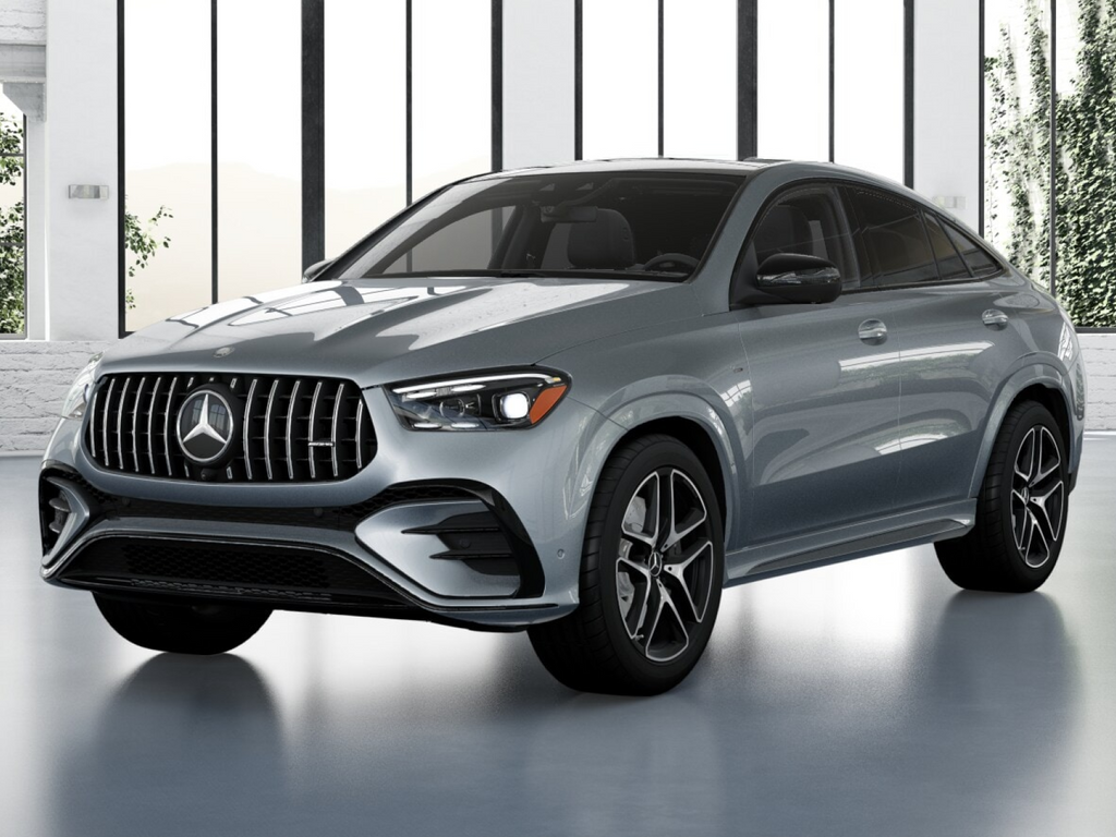 New 2026 Cirrus Silver Metallic Mercedes-Benz AMG® GLE 53 4MATIC+ Coupe image 1