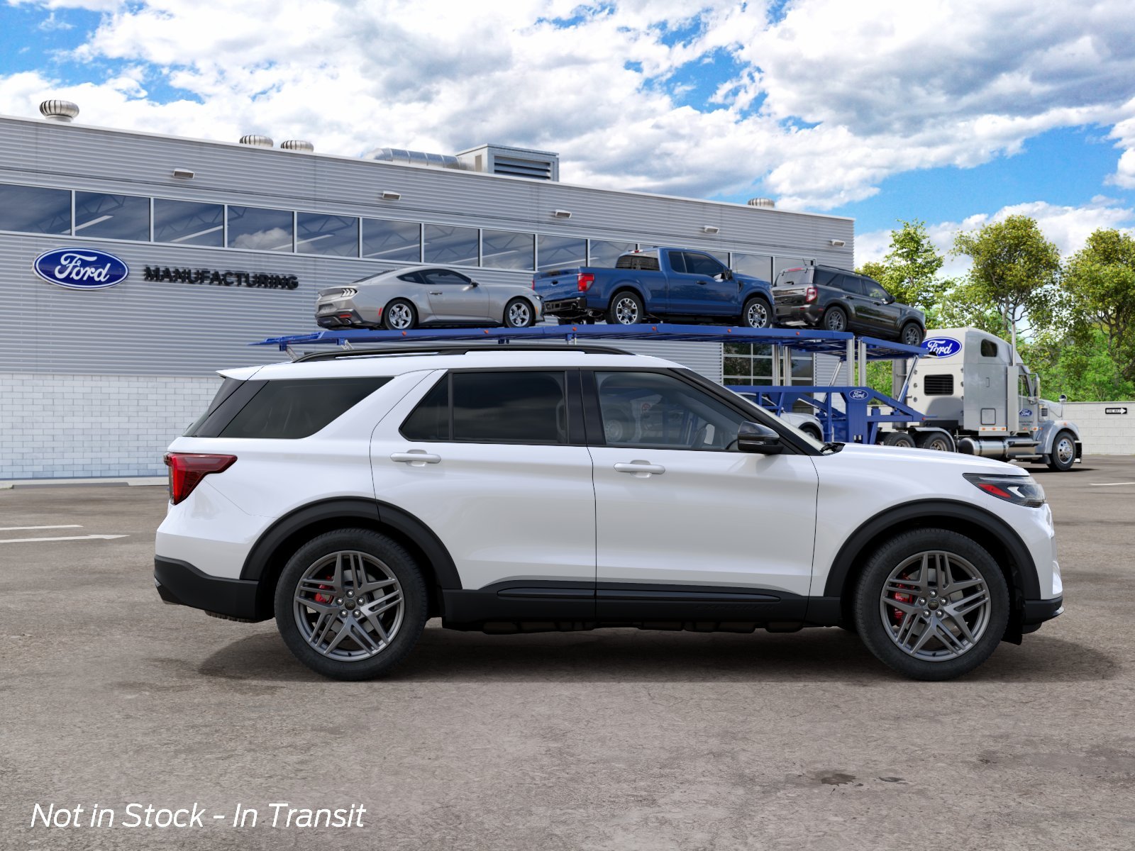 New 2027 Star White Metallic Tri-Coat Ford ST image 5