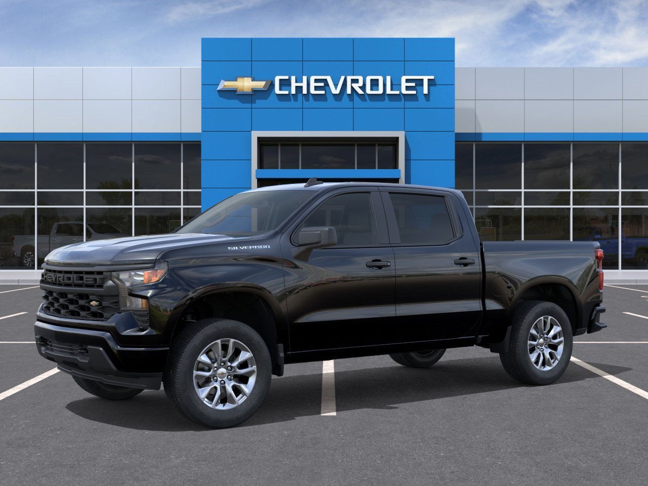New 2026 Black Chevrolet Custom image 2