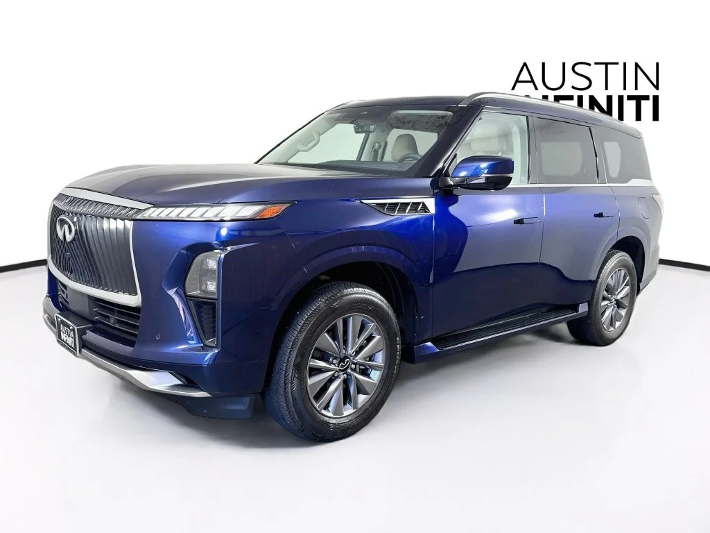 Certified Used 2025 Blue INFINITI PURE image 5