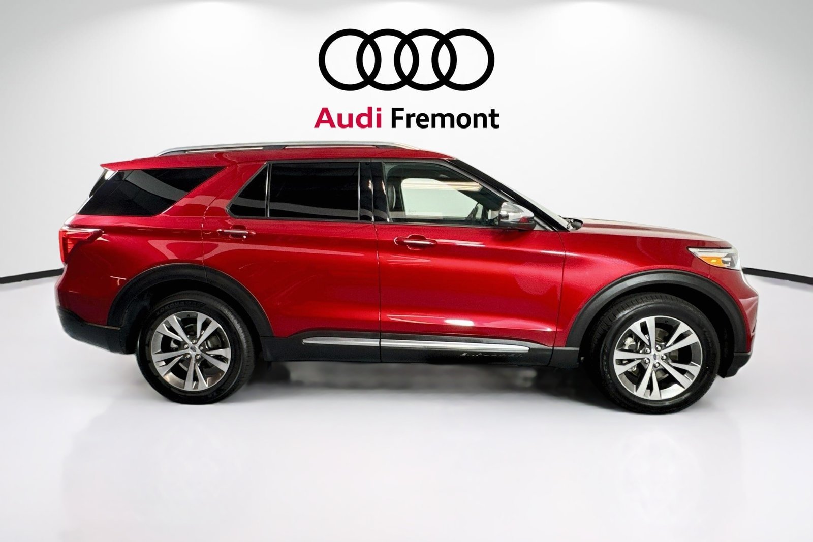 Used 2020 Rapid Red Metallic Tinted Clearcoat Ford Platinum image 4