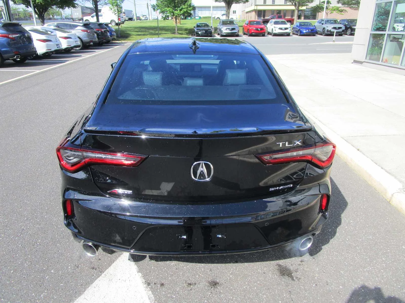 Used 2025 Majestic Black Pearl Acura w/A-Spec Package image 6