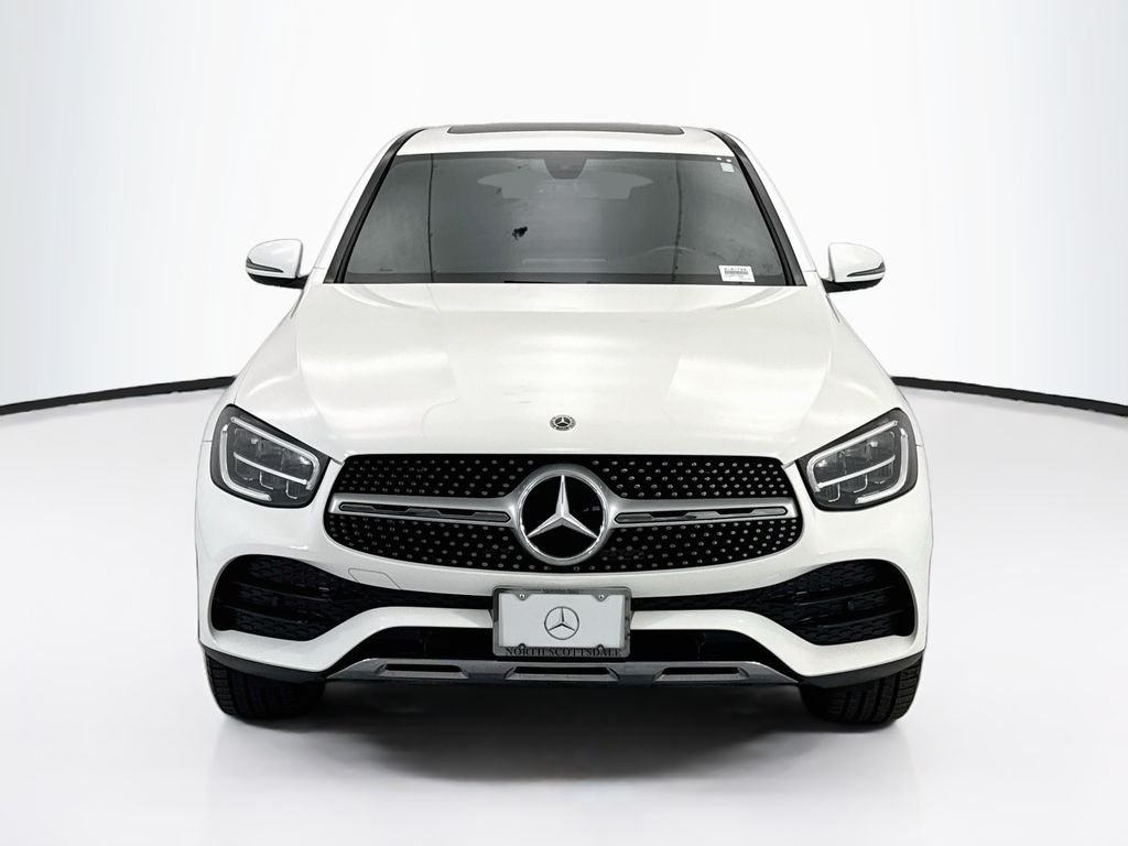 Certified Used 2020 Polar White Mercedes-Benz GLC 300 Coupe image 2