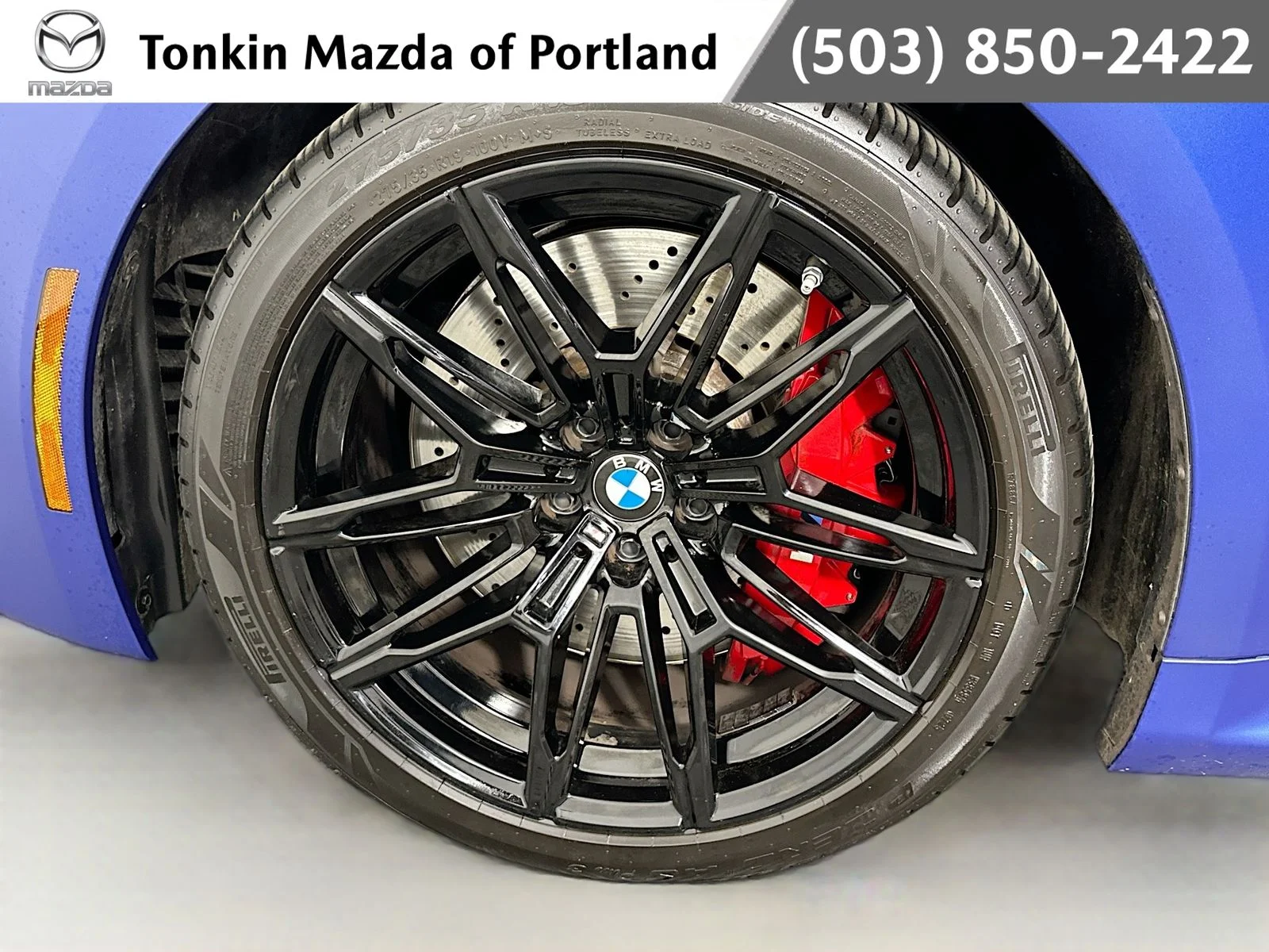 Used 2024 Frozen Portimao Blue II Metallic BMW Base image 31