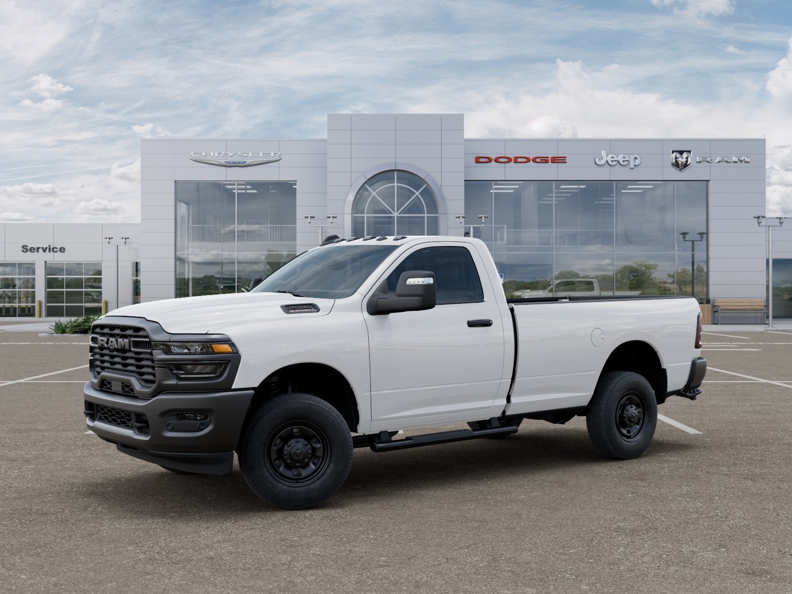 New 2026 Bright White Clear-Coat Exterior Paint RAM Tradesman image 10
