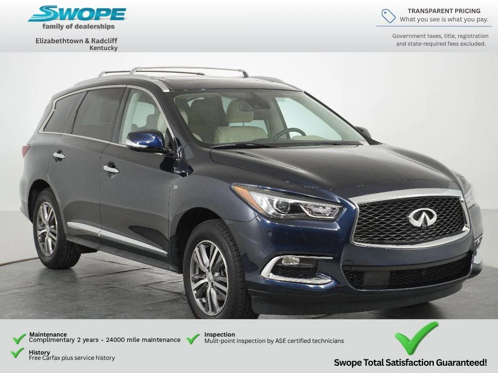 Used 2020 Hermosa Blue INFINITI LUXE image 1